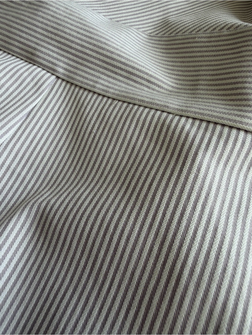 Alex Marie JUDY Sleeveless Ruffle V-neck Pencil Purple Iris Stripe Dress 14 - Picture 13 of 15
